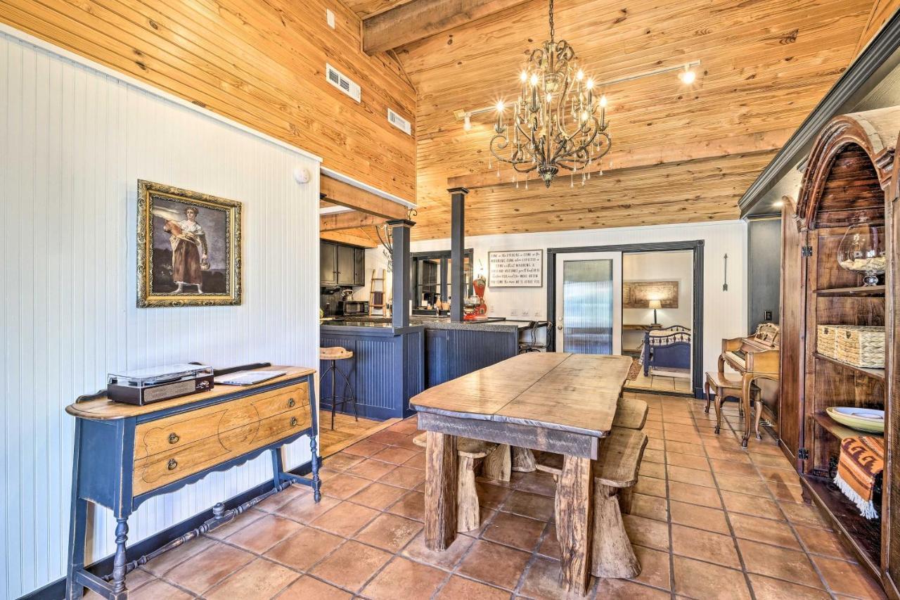 Eclectic Osage Cottage In Historic District Eureka Springs Exteriör bild